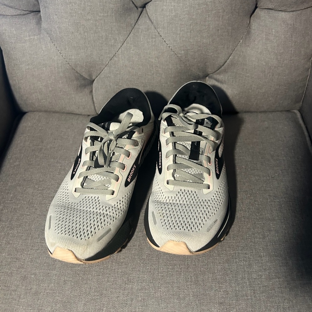 Brooks Gray Athletic Shoes
